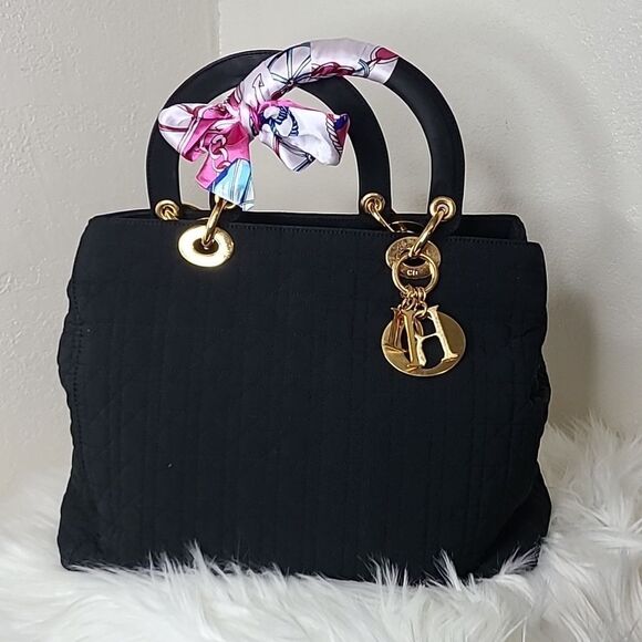 💯 Authentic  Lady Dior Handbag 🍀 - Picture 1 of 15